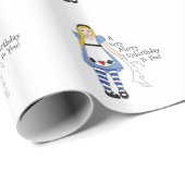 Papier Cadeau Unbirthday très joyeux (Coin rond)