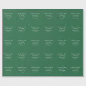 Papier Cadeau Une bibliothèque n'est pas un luxe (Plat)