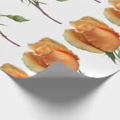 Papier Cadeau Une bouture de rose unique (Coin)