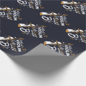 Papier Cadeau Une Citation Violoniste Sans Vie Violoniste Serait (Coin)