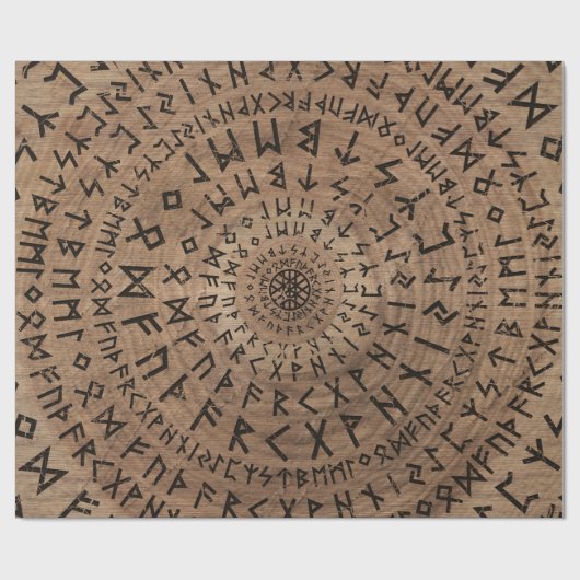 Papier Cadeau Une composition plus ancienne en circulaire de (Plat)