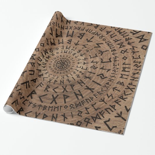 Papier Cadeau Une composition plus ancienne en circulaire de (Déroulé)
