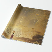 Papier Cadeau Une contemplation dorée (Déroulé)