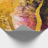 Papier Cadeau Une créativité transparente. Nuages Abstraits -ART (Coin)