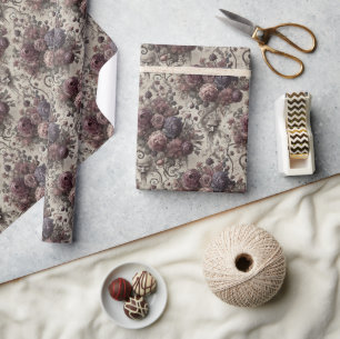 Papier Cadeau Une Délicate Répulsion - Décor victorien gothique
