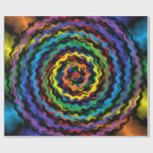 Papier Cadeau Une Détonation Colorée (Plat)