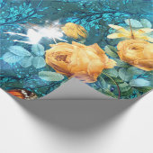 Papier Cadeau Une fée dans le jardin Série Design 11 (Coin)