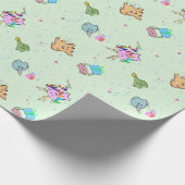 Papier Cadeau Une fête monstre (Coin)