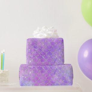Papier Cadeau Une galaxie de sirène Série Design 3