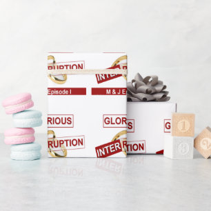 Papier Cadeau Une interruption glorieuse : un début doré