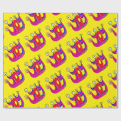 Papier Cadeau Une Jolie Et Joyeuse Fête Pour Présenter Votre Cad (Plat)