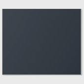 Papier Cadeau une marine solide et profonde (Plat)