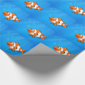 Papier Cadeau Une mer avec un poisson de nemo (Coin)