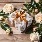 Papier Cadeau Une nouvelle Fête des mariées de livre de chapitre