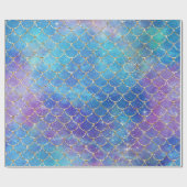 Papier Cadeau Une série de galaxies de sirènes 9 (Plat)