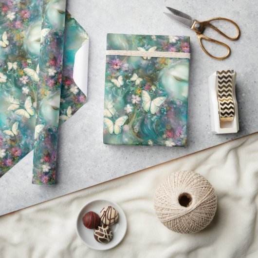 Papier Cadeau Une série mystique de papillons 3 (Artisanat)