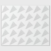 Papier Cadeau Une tranche de présentation Pi (Plat)