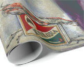 Papier Cadeau Une vieille flamme (Coin rond)