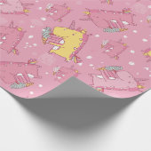 Papier Cadeau Unicorn Doodle Motif (Coin)
