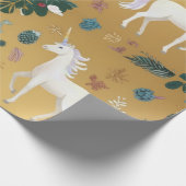 Papier Cadeau Unicorn Forest Wrapping Paper (Coin)