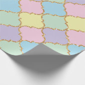 Papier Cadeau Unicorn rose violet Parties scintillant fille Anni (Coin)
