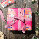 Papier Cadeau Unicorne et princesse avec la lettre du château E<br><div class="desc">Ce motif en papier d'emballage princesse magique a un château de conte de fées avec une princesse portant une robe bleue qui coule. La princesse a une mignonne licorne et il ya des fleurs et une boîte au trésor. Le joli arrière - plan est rose vif. Pour une touche personnalisée...</div>