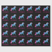 Papier Cadeau Unicorne unique (Plat)