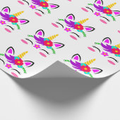 Papier Cadeau Unicornes (Coin)