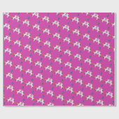 Papier Cadeau Unicornes (Plat)