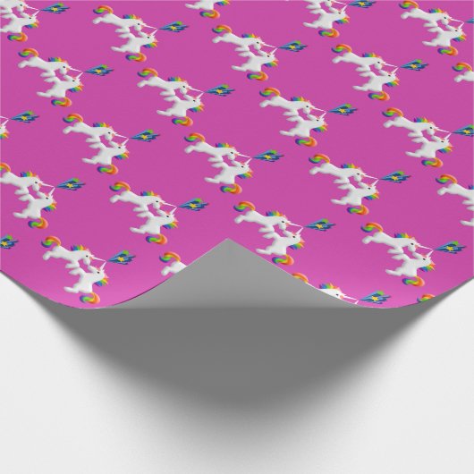 Papier Cadeau Unicornes (Coin)