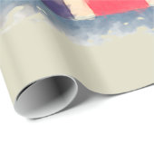 PAPIER CADEAU UNION JACK (Coin rond)