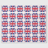 Papier Cadeau Union Jack - drapeau du Royaume-Uni (Plat)