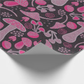Papier Cadeau Unique En Motif Rose/Automne (Coin)