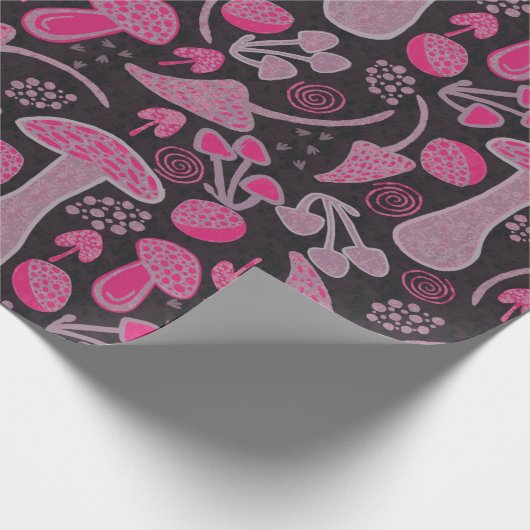 Papier Cadeau Unique En Motif Rose/Automne (Coin)