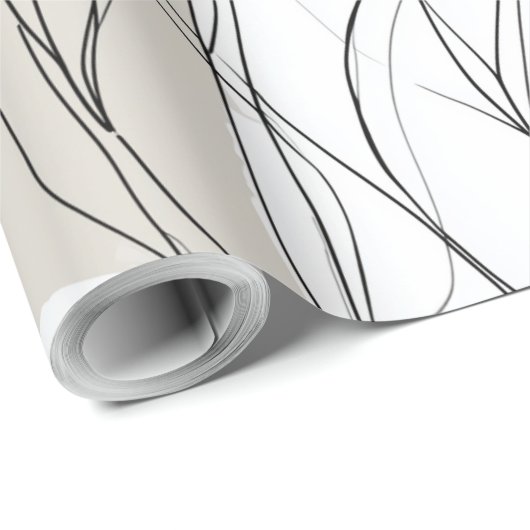 Papier Cadeau Unique Forest Animal All-Occasion Gift Wrap (Coin rond)