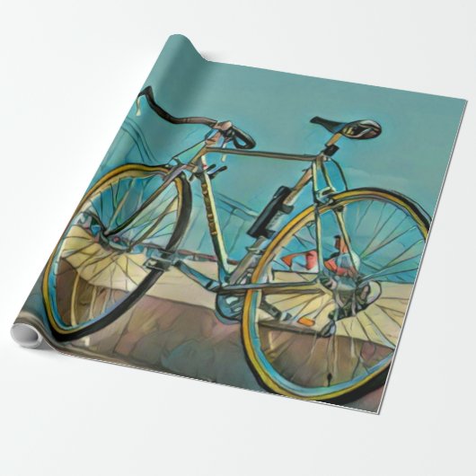 Papier Cadeau Unique gifts for bikers (Déroulé)