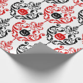 Papier Cadeau Unique Halloween Pumpkin Pattern (Coin)