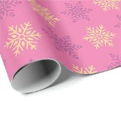 Papier Cadeau Unique Mariage Whimsical Artistique joyeux (Coin rond)