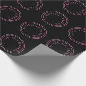 Papier Cadeau Unique Moderne Minimaliste Simple (Coin)