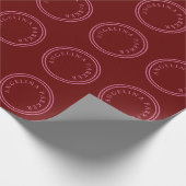 Papier Cadeau Unique Moderne Minimaliste Simple (Coin)