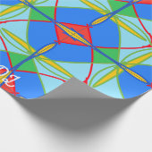 Papier Cadeau Unique Pattern Abstract Wrapping Paper (Coin)