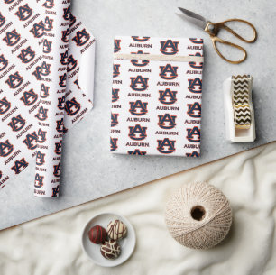 Papier Cadeau Université d'Auburn   Graduation