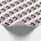 Papier Cadeau Université d'Auburn | Graduation (Coin)