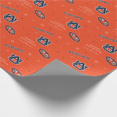 Papier Cadeau Université d'Auburn | Motif de vacances (Coin)