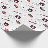 Papier Cadeau Université d'Auburn | Motif de vacances (Coin)