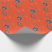 Papier Cadeau Université d'Auburn | Motif de vacances (Coin)