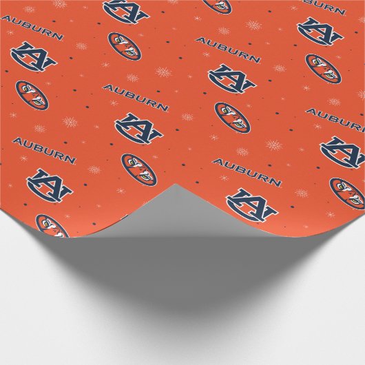 Papier Cadeau Université d'Auburn | Motif de vacances (Coin)