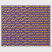 Papier Cadeau Université de Albany Wordmark (Plat)