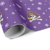 Papier Cadeau Université de Caroline de l'Est | Pirates écus 2 (Coin rond)