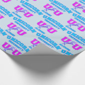 Papier Cadeau Université de Unicorn (Coin)